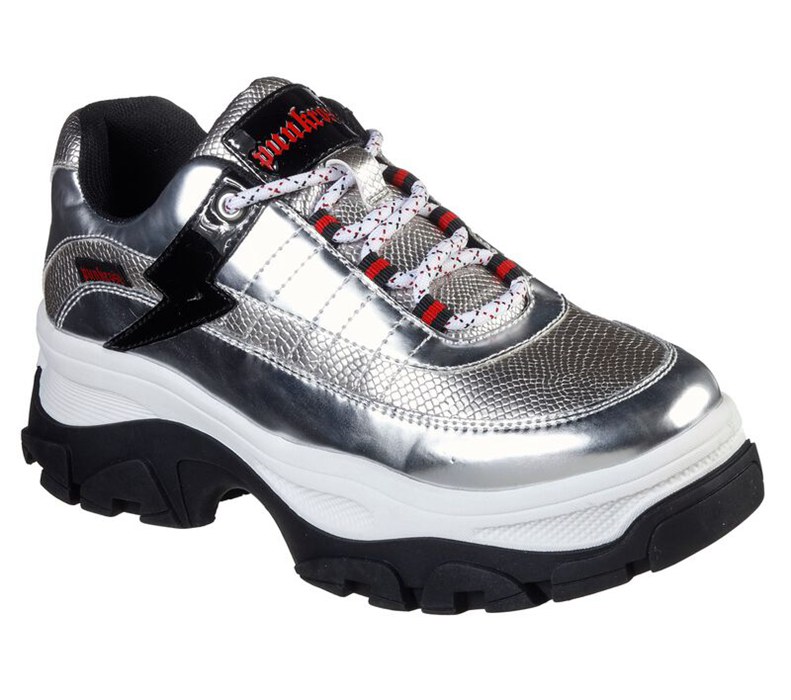 Skechers Master - Silver Strike - Womens Sneakers Silver [AU-RD5444]